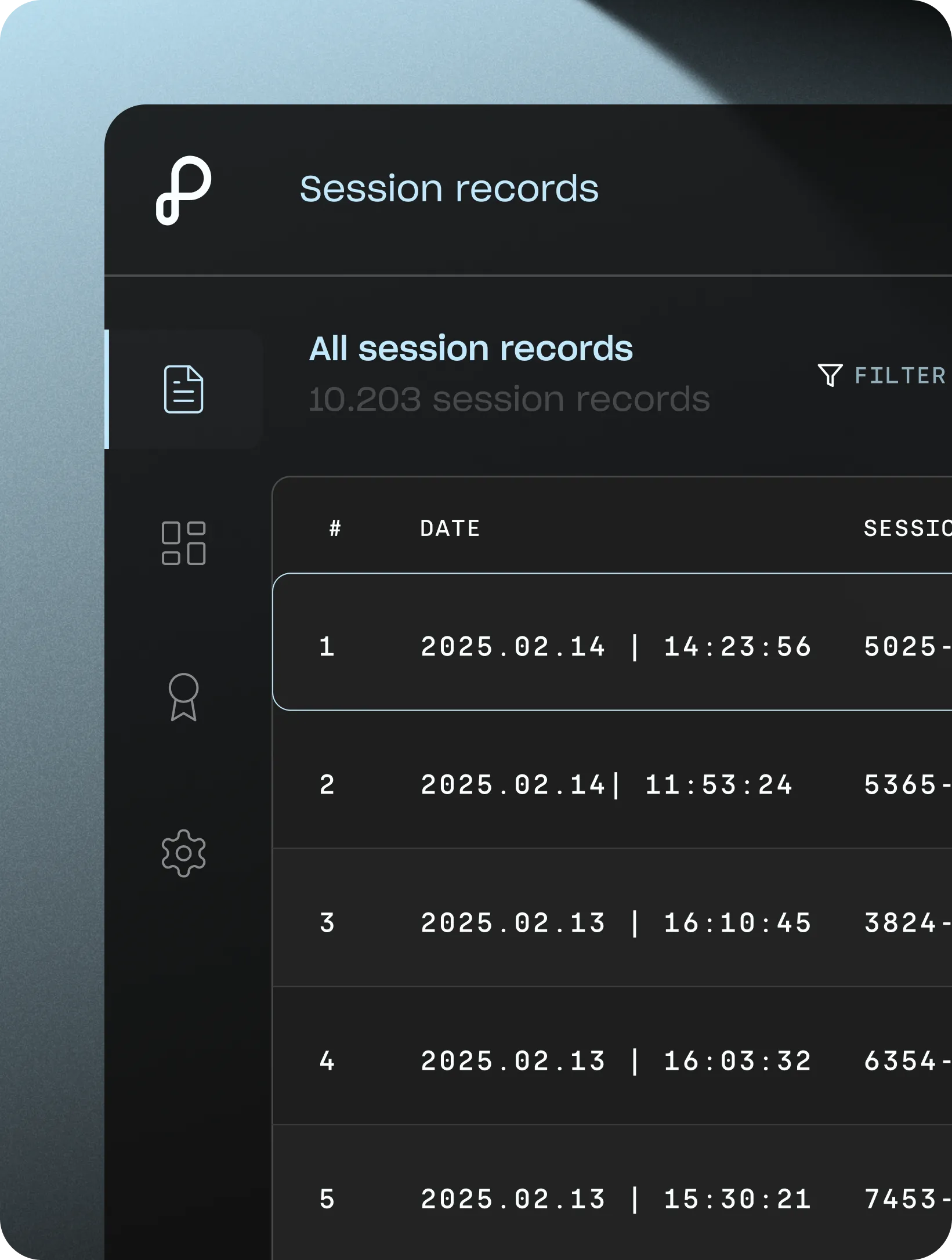 Real-time pulse on program activity